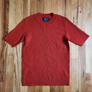 Pendleton Wool Ribbed Top XS